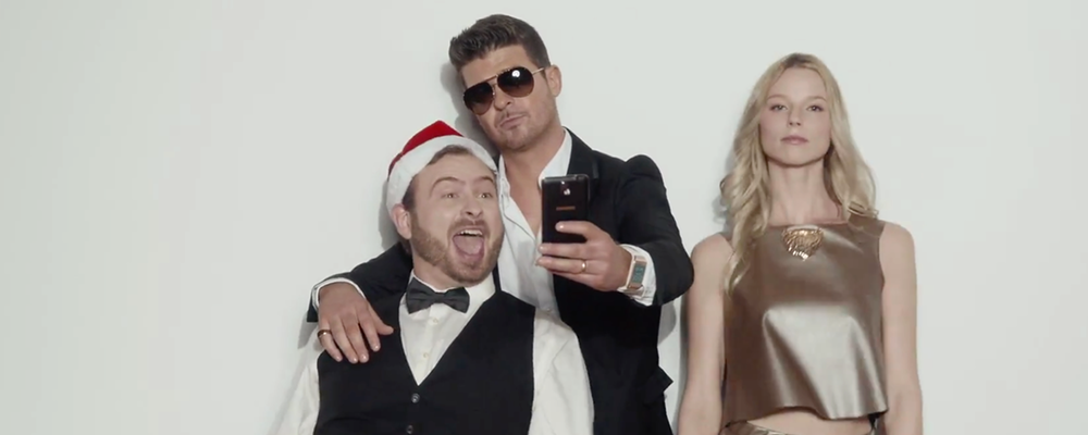Robin Thicke Commercial